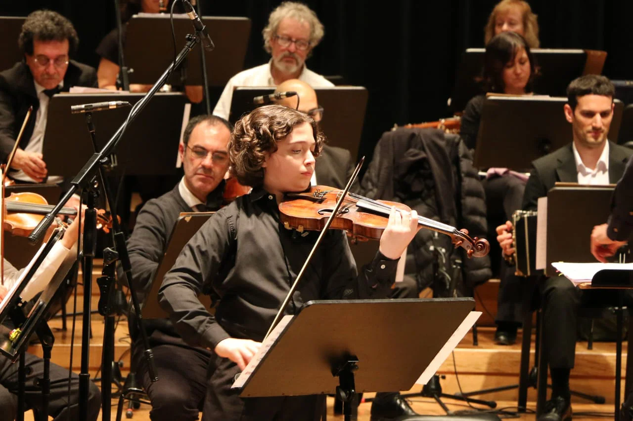 Marcos Carreras - violinista prodigio de 13 años - Agosto 2026
